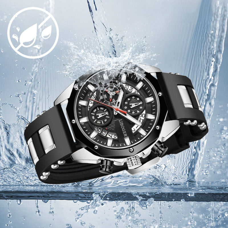 🔥Het försäljning🔥Stor urtavla Kalender Kvarts Affärsklocka